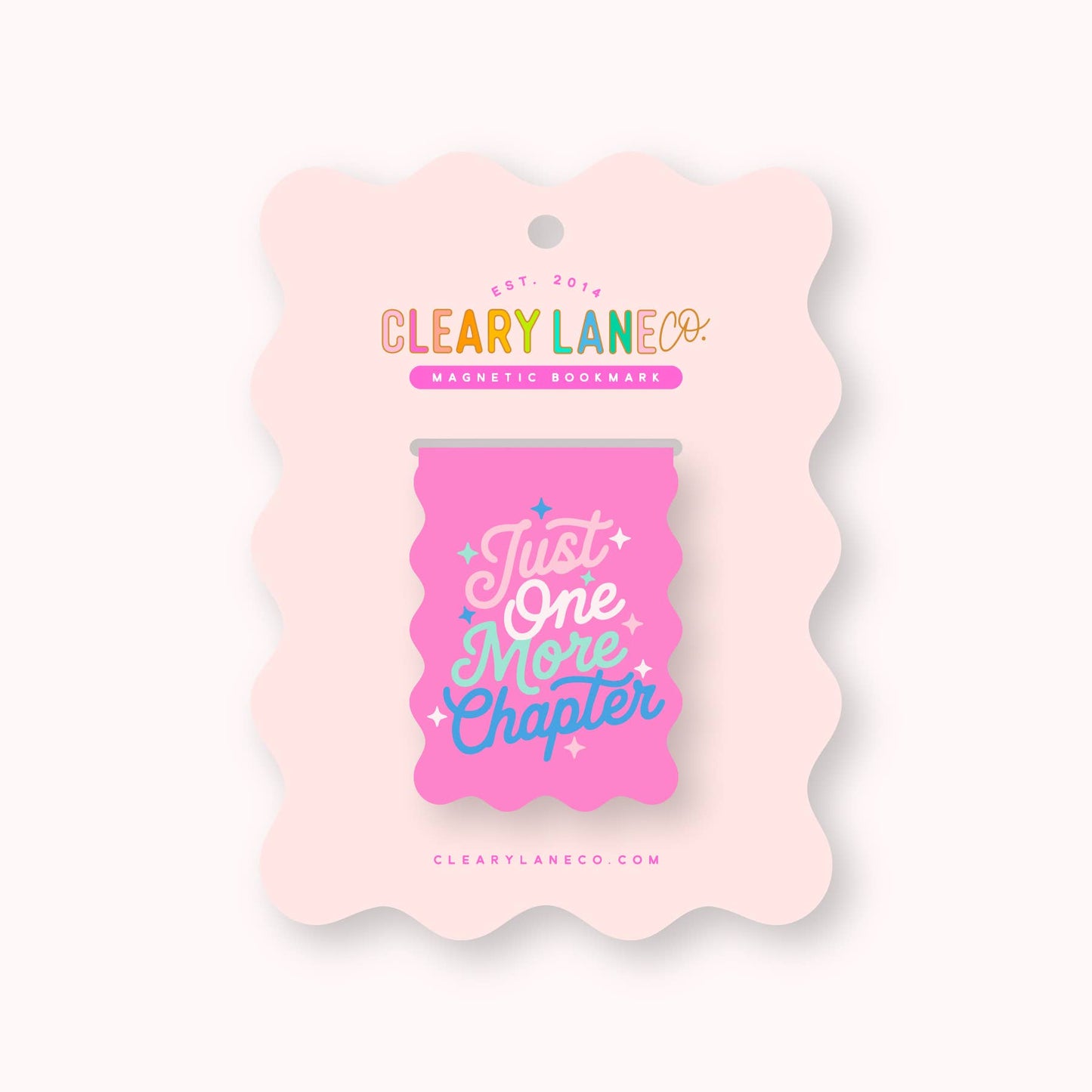 Magnetic Bookmark | Just One More Chapter