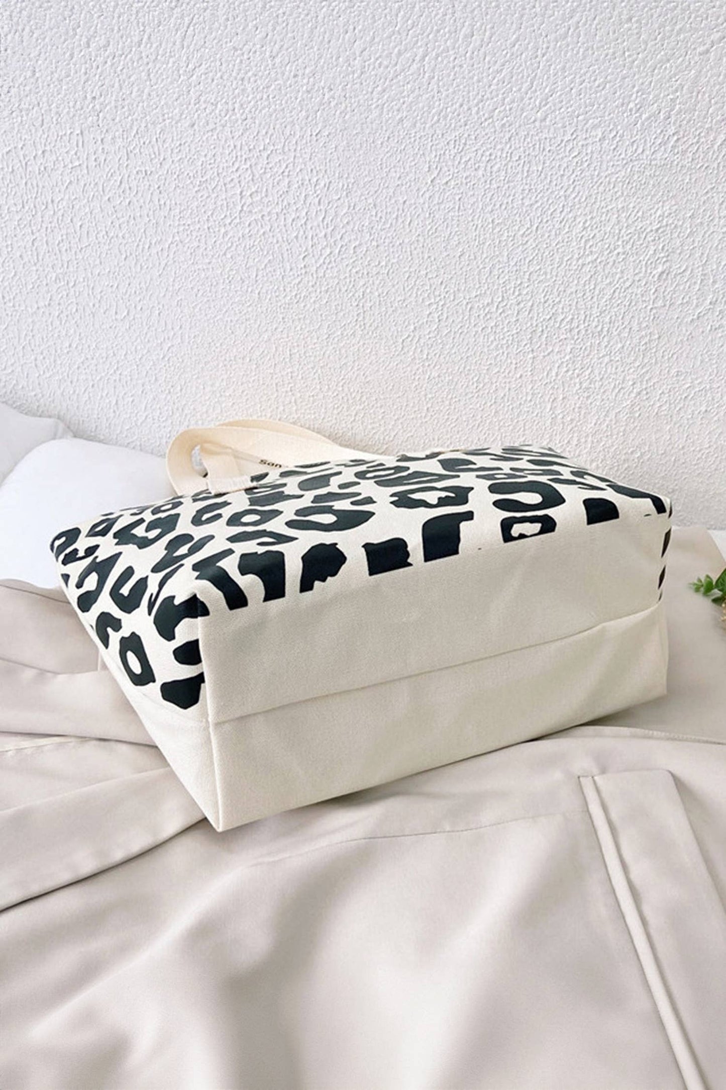 Spring 2026 Leopard Print Canvas Tote Bag Gifts