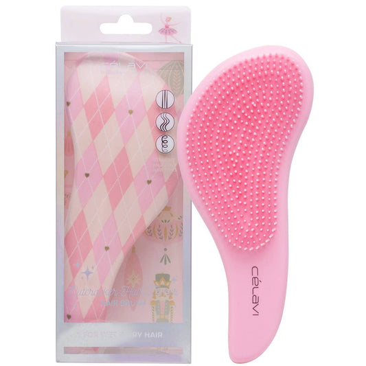 CELAVI NUTCRACKER HAIR BRUSH, HRNB 01