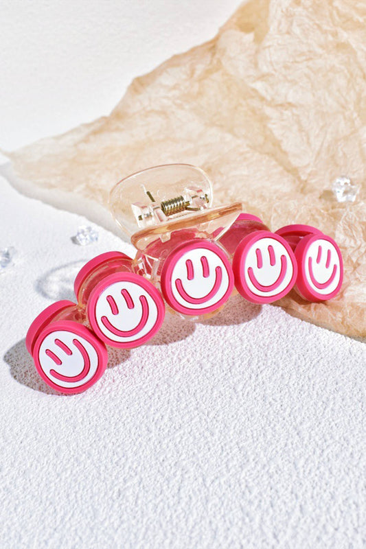 Valentine's Day Gifts Smiley Face Hair Claw Clip